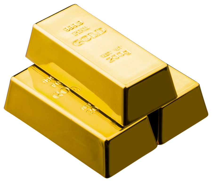 999.9 fine gold bars