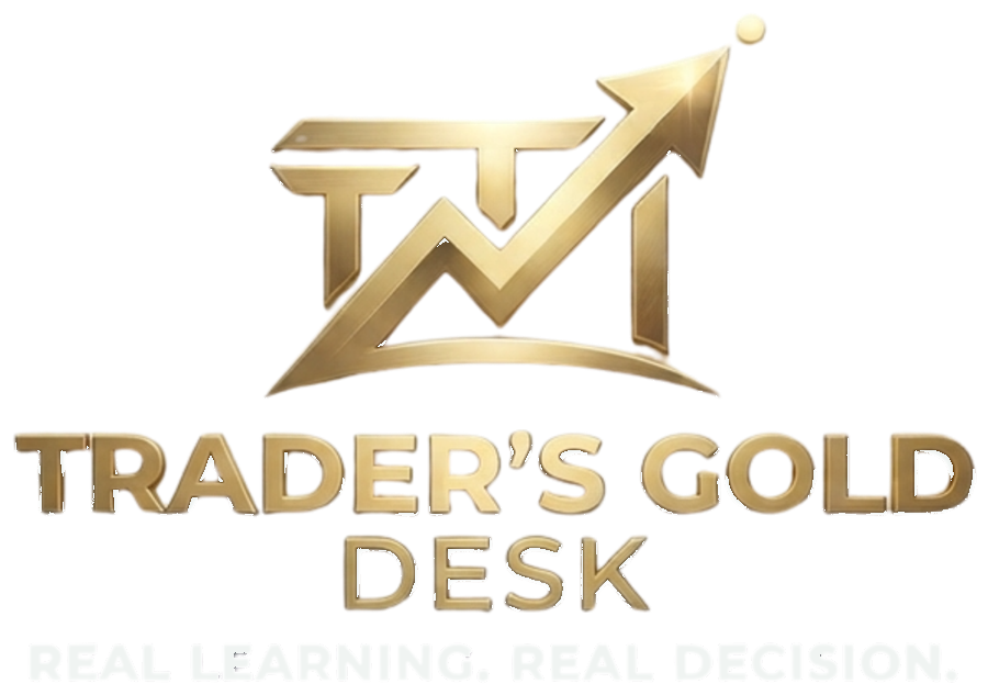 Trader's Gold Desk — Real Learning. Real Decision.